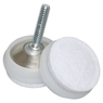 Snap On Cap with Felt Base for Glides with 1-1/4 Diameter Base