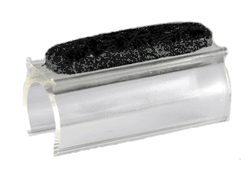 Part No. FG5000F - Sled Base Glide with Felt Fits 1/2" Rails with Felt 
