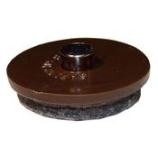 Part No. NG2010 - Brown 1" Tap-On Safeglides&reg;