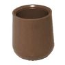Part No. PCT87T - Tan Plastic Chair Tips for 7/8&quot; OD Legs