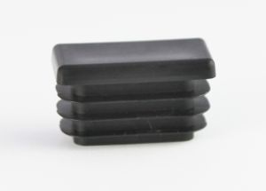 Plastic Rectangular Glide - Fits Inside Leg with 1&quot; x 1/2&quot; OD