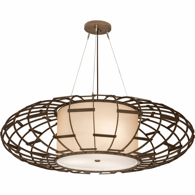 123rd Ave. 231299 Margo Contemporary Tyler Bronze Pendant Lighting Fixture 2ND231299