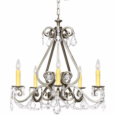 2nd Ave. 118041 Adrianna Traditional French Bronze Chandelier Lighting