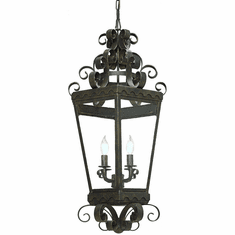 2nd Ave. 150718 Cadenza Traditional Antique Iron Gate Pendant Hanging Light