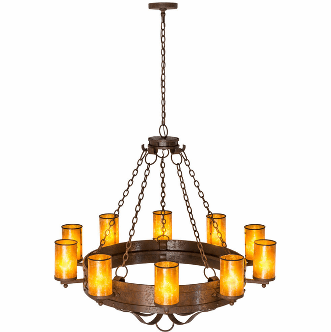 2nd Ave. 175018 Parnella Traditional Rusty Nail Chandelier Light