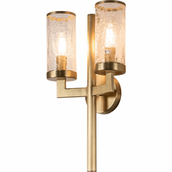 2nd Ave. 216718 Cilindro Ashcroft Brushed Brass Wall Lamp