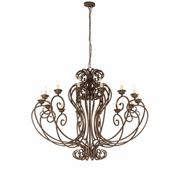 2nd Ave. Lighting 270773 Fernando Modern Antiquity Lighting Chandelier