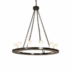 2nd Ave. Lighting 272421 Loxley Modern Timeless Bronze LED Chandelier Light