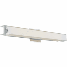 Abra 20013WV-CH Mist Contemporary Chrome LED 24" Bathroom Vanity Light Fixture