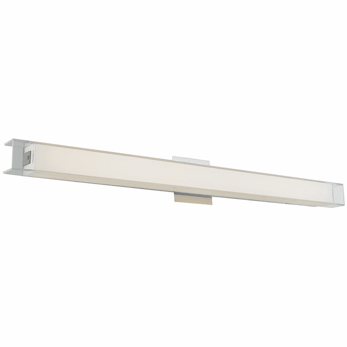 Abra 20014WV-CH Mist Modern Chrome LED 36" Bathroom Wall Sconce