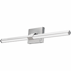 Abra 20140WV-CH Epee Contemporary Black LED 26" Vanity Light Fixture