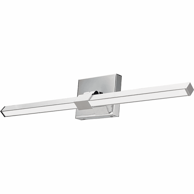 Abra 20140WV-CH Epee Contemporary Black LED 26" Vanity Light Fixture