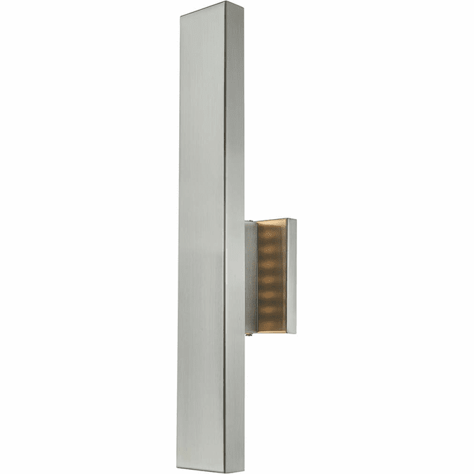 Abra 50001ODW-304STS Yoga Contemporary Stainless Steel LED Outdoor Wall Sconce Light