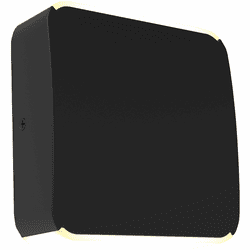 Access 20029LEDDMG-BL/ACR Newport Black LED Outdoor Wall Sconce