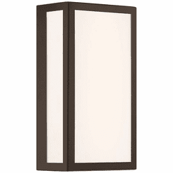 Access 20090LEDMG-BRZ/ACR GEO Bronze LED Outdoor Wall Sconce Lighting