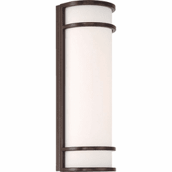 Access 20106LEDMGEM-BRZ/ACR Cove Bronze LED Exterior Lamp Sconce