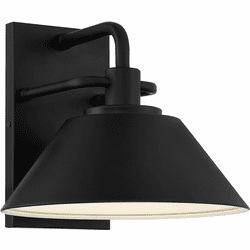 Access 20132LEDDMG-BL Avalon Black LED Outdoor Wall Light Fixture