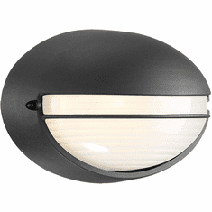 Access 20270LEDDMG-BL/OPL Clifton Black LED Outdoor Wall Light Sconce