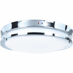 Access 20465LEDEM-CH-ACR Solero Modern Chrome LED 14" Flush Lighting