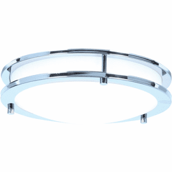 Access 20466LEDD-CH-ACR Solero Contemporary Chrome LED 18" Flush Mount Lighting