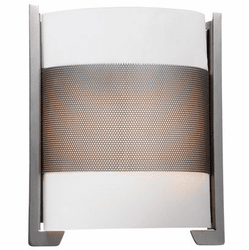 Access 20739-BS/OPL Iron Modern Brushed Steel Wall Sconce Lighting