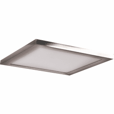 Access 20814LEDD-BS-ACR Boxer Modern Brushed Steel LED 7.5" Ceiling Light Fixture