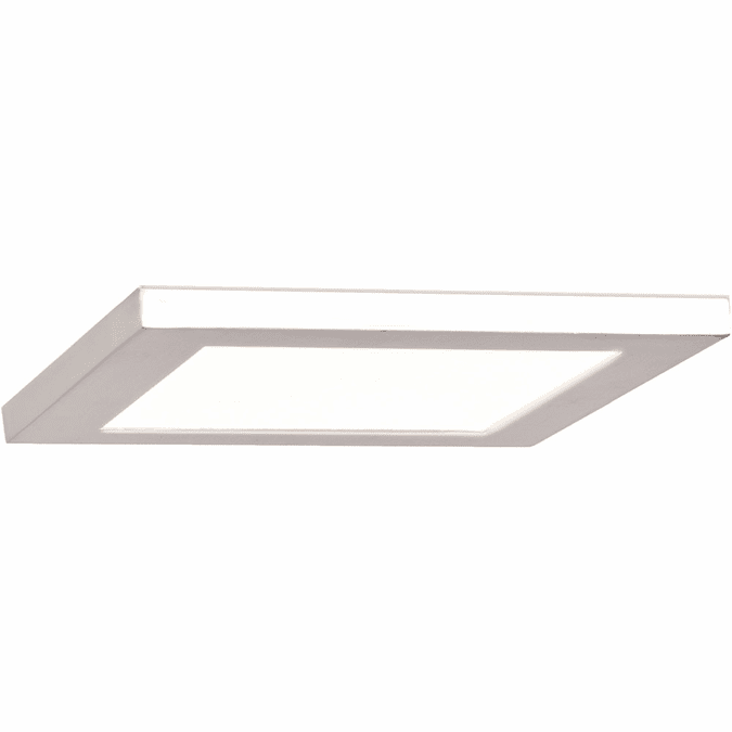 Access 20814LEDD-WH-ACR Boxer Modern White LED 7.5" Flush Lighting