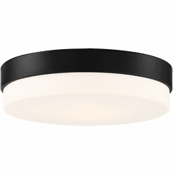 Access 20825LEDD-MBL/OPL Roma Matte Black LED 11" Home Ceiling Lighting