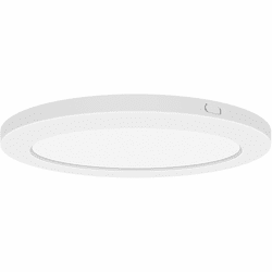 Access 20838LEDD-WH-ACR ModPLUS Modern White LED 12" Round Flush Ceiling Light Fixture