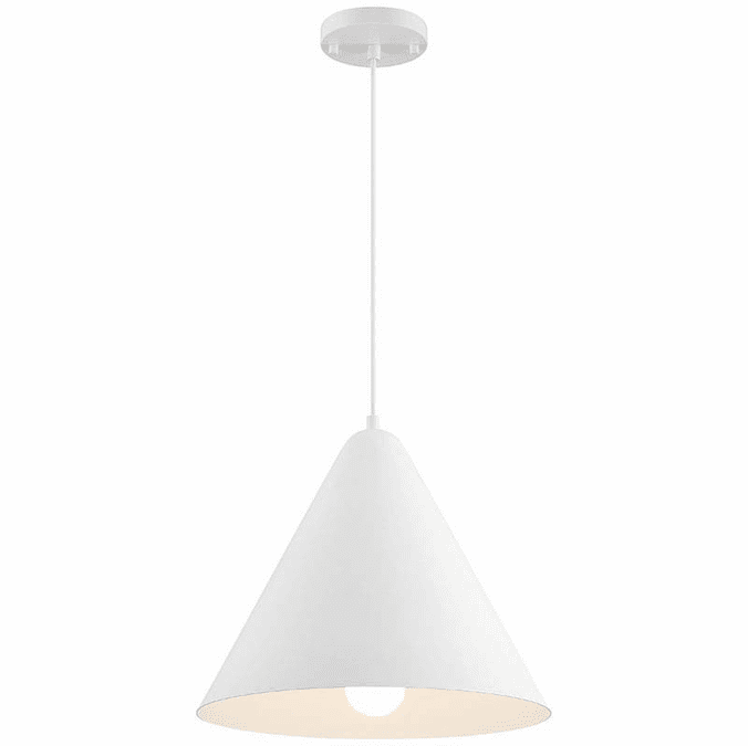 Access 23781LEDDLPMWH Ford Matte White Hanging Pendant Light ACC