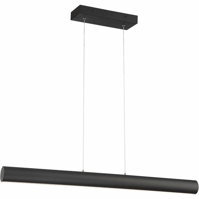 Access 24891LEDD-MBL/ACR Carmel Contemporary Matte Black LED Island Lighting