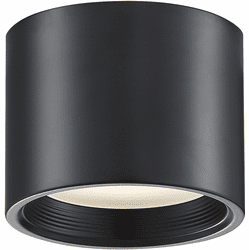 Access 50005LEDD-BL-ACR Reel Modern Black LED 5" Overhead Lighting