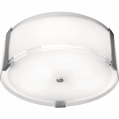 Access 50120LEDDLP-BS-OPL Tara Modern Brushed Steel LED 14" Overhead Light Fixture