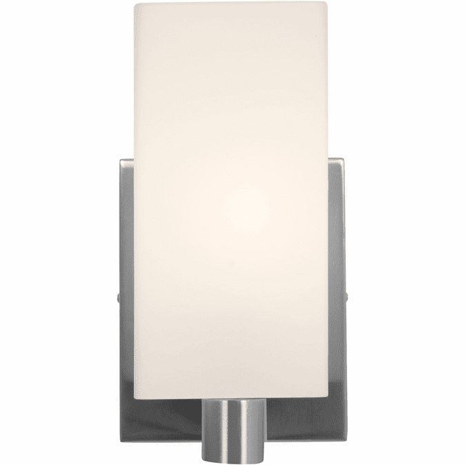 Access 50175LEDDLP-BS/OPL Archi Contemporary Brushed Steel LED Wall Light Fixture
