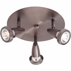 Access 52221-BRZ Mirage Contemporary Bronze Halogen Flush Mount Light Fixture