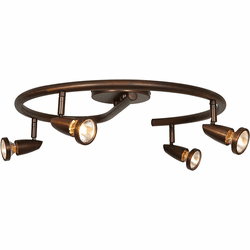 Access 52222LEDDLP-BRZ Mirage Modern Bronze LED Overhead Light Fixture