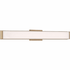 Access 62572LEDD-ABB/ACR Citi Contemporary Antique Brushed Brass LED 36" Vanity Lighting Fixture