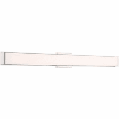 Access 62573LEDD-BS/ACR Citi Modern Brushed Steel LED 48" Bathroom Light Sconce