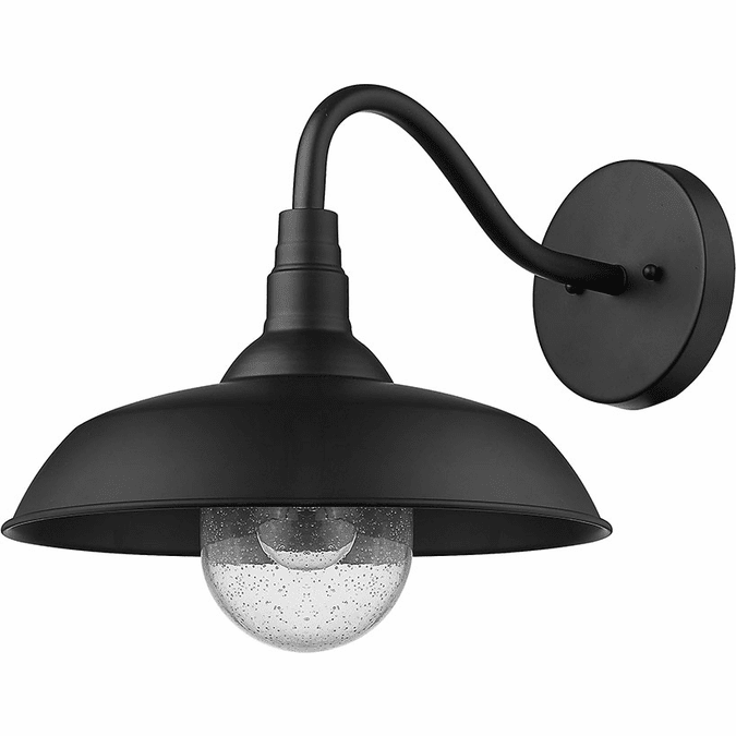 Acclaim Lighting 1742BK Burry Matte Black Exterior Wall Sconce Lighting