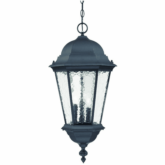 Acclaim Lighting 5526BK Telfair Traditional Matte Black Exterior Lighting Pendant