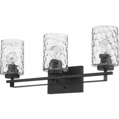 Acclaim Lighting IN40012BK Livvy Matte Black 3-Light Bathroom Light