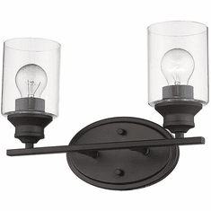 Acclaim Lighting IN41451ORB Gemma Oil-Rubbed Bronze 2-Light Bathroom Sconce Lighting