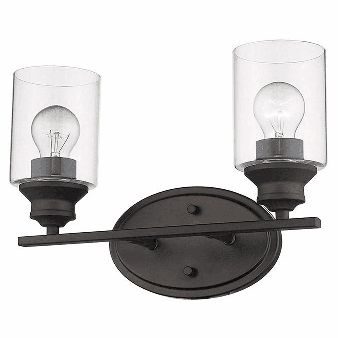 Acclaim Lighting IN41451ORB Gemma Oil-Rubbed Bronze 2-Light Bathroom Sconce Lighting