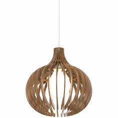 Accord Lighting 1182 Stecche Di Legno Contemporary Mini Pendant Lighting Fixture