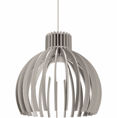 Accord Lighting 1237 Stecche Di Legno Modern 8" Mini Pendant Lamp