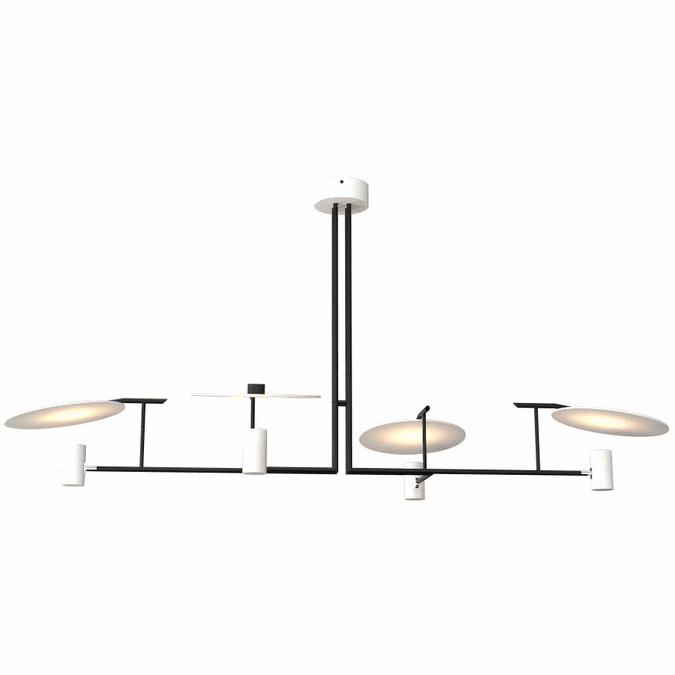 Accord Lighting 1420 Dot Contemporary Island Light Fixture