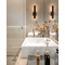 Accord Lighting 4132LED.18 Clean Contemporary American Walnut LED Lamp Sconce - alt