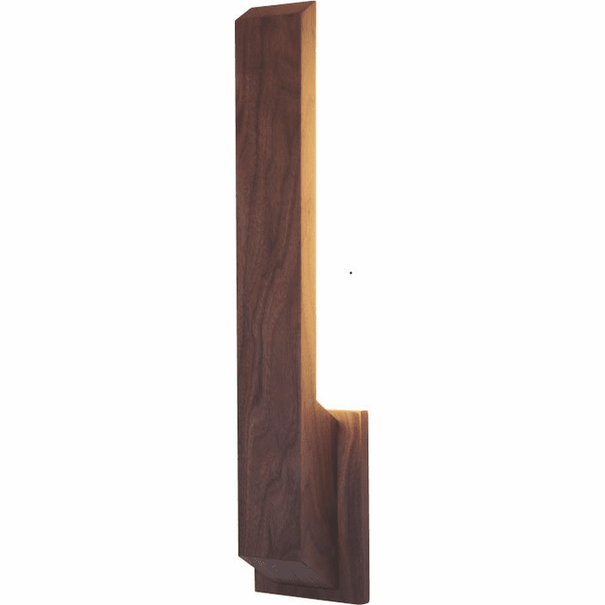 Accord Lighting 4133LED.18 Clean Contemporary American Walnut LED Wall Mounted Lamp