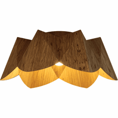 Accord Lighting 5093.06 Physalis Contemporary Imbuai LED 9" Flush Mount Light Fixture