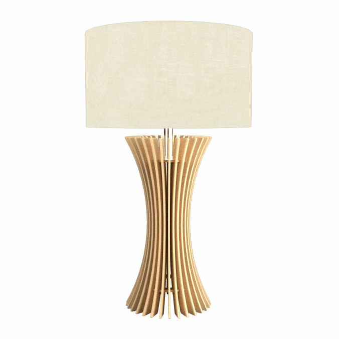 Accord Lighting 7013 Stecche Di Legno Table Lamp
